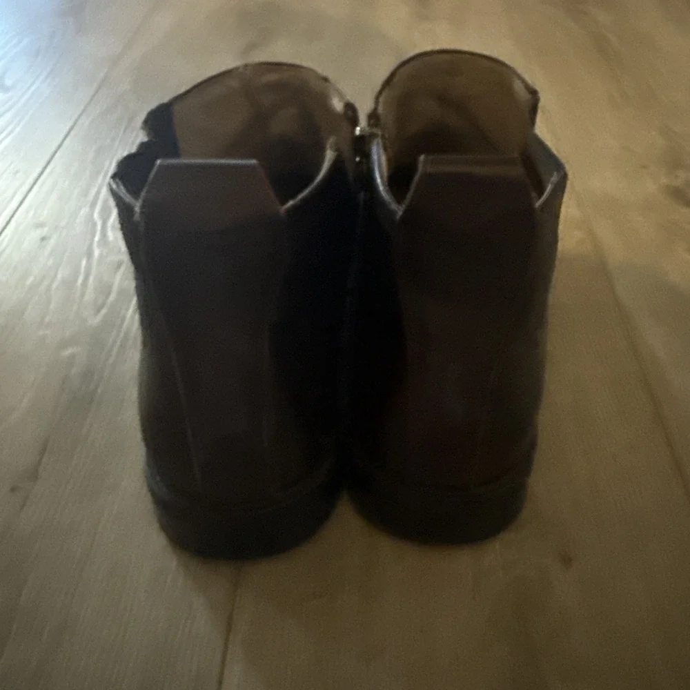 Stacy Adams Brown Leather‎ Ankle Zip Boots Mens 11M